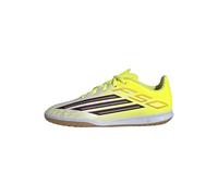 adidas Mixte Enfant F50 Club Indoor Football Shoes Kids, Team Solar Yellow 2/Core Black/Lucid Red, 37 1/3 EU