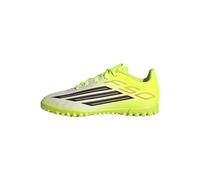 adidas Mixte Enfant F50 Club Turf Football Shoes Kids, Team Solar Yellow 2/Core Black/Lucid Red, 28 1/2 EU