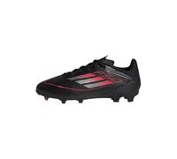 adidas Mixte Enfant F50 League Football Boots FG/MG Kids, Core Black/Iron Metallic/Lucid Red, 36 2/3 EU