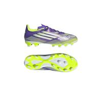 adidas Mixte Enfant F50 League Multi Ground Football Boots Kids Chaussures, Purple Rush/FTWR White/Lucid Lemon, 32 EU