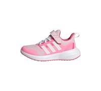 adidas Mixte Enfant Fortarun 2.0 Cloudfoam Elastic Lace Top Strap Shoes, Clear Pink/Cloud White/Bliss Pink, 31 1/2 EU