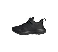adidas Mixte Enfant Fortarun 2.0 Cloudfoam Elastic Lace Top Strap Shoes, Core Black/Core Black/Carbon, 38 2/3 EU