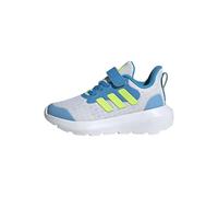 adidas Mixte Enfant Fortarun 2.0 Shoes Kids, Dash Grey/Lucid Lemon/Solar Blue, 33 EU