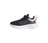 adidas Mixte Enfant Fortarun 4.0 Shoes Children Chaussures de Course, Core Black/Grey Six/Clear Pink, 33 EU