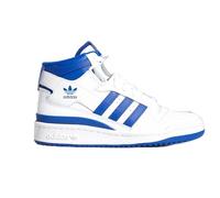adidas Mixte enfant Forum Mid J Baskets, Ftwr White Team Royal Blue Ftwr White, 39 1/3 EU