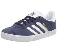 adidas Mixte enfant Gazelle Chaussures de Running, Multicolore Collegiate Navy Ftwr White Ftwr White By9162, 31.5 EU