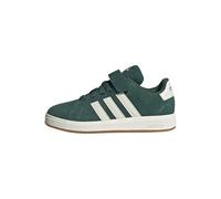 adidas Mixte Enfant Grand Court 00s Shoes Children Chaussures, Collegiate Green/Off White/Gum, 33 EU