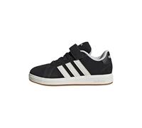 adidas Mixte Enfant Grand Court 00s Shoes Children Chaussures, Core Black/Off White/Gum, 33 EU