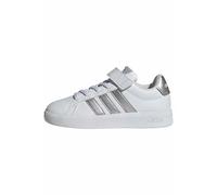 adidas Mixte Enfant Grand Court 3.0 Children Shoes, FTWR White/Silver Met./Silver Met., 28 EU