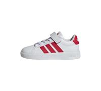 adidas Mixte Enfant Grand Court 3.0 Shoes Children, FTWR White/Pure Ruby/Pure Ruby, 29 EU