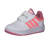 adidas Mixte enfant Hoops 3.0 Cf I Baskets, Ftwr White Acid Red Rose Tone, 23 EU