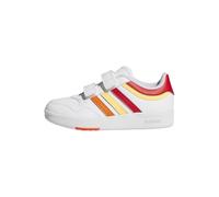 adidas Mixte Enfant Hoops 4.0 Shoes, FTWR White/Better Scarlet/Flash Orange, 35 EU