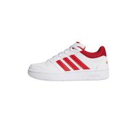 adidas Mixte Enfant Hoops Classic J Shoes 4 Chaussures, FTWR White Red Orbit Grey, 36.5 EU