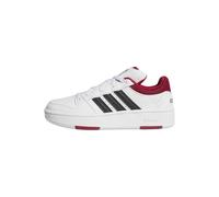 adidas Mixte Enfant Hoops Classic Shoes, FTWR White/Team Victory Red/Core Black, 33 EU
