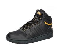 adidas Mixte Enfant Hoops Mid 3.0 Shoes Kids, Core Black/Core Black/preloved Yellow, 37 1/3