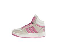 adidas Hoops Mid 3.0 Shoes Kids Chaussures, Wonder Beige/Pink Fusion/Off White, 36 2/3 EU