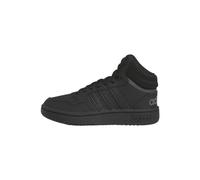 adidas Mixte Enfant Hoops Mid Shoes Chaussures, Core Black Core Black Grey Six, 37 1/3 EU