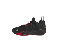 adidas Mixte Enfant Initiation J Shoes, Core Black/Gold met./Pure Ruby, 35 1/2 EU