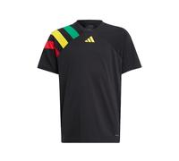 adidas Mixte Enfant Jersey (Short Sleeve) Fortore23 JSY Y, Black/Team Green/Team Yellow/Team Colleg Red, IK5730, 152