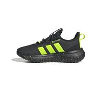 adidas Mixte Enfant KAPTIR 4.0 Shoes Kids, Core Black/Lucid Lemon/Core Black, 31 1/2 EU