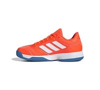 adidas Mixte Enfant Ligra 8 Kids Indoor Shoes Chaussures de Sport, Team Solar Orange/Cloud White/Cloud White, 33 1/2 EU