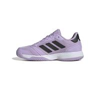 Adidas Mixte Enfant Ligra 8 Kids Indoor Shoes, Powder Plum/Core Black/Cloud White, 36 EU