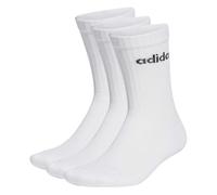 Adidas Performance Chaussettes de sport Linear Crew matelassées 3 paires noir/blanc Taille 34-36