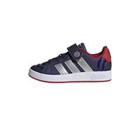 adidas Mixte Enfant Marvel Avengers Grand Court Shoes Kids, Dark Blue/Matte Silver/Better Scarlet, 38 2/3 EU