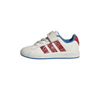adidas Mixte Enfant Marvel Spider-Man Grand Court Shoes Kids, Cloud White/Pure Ruby/Bright Blue, 28 1/2 EU