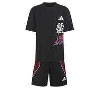 adidas Mixte enfant Marvel Spider-Man Set Track_Suit, black/white, 7-8 Years