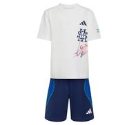 adidas Mixte enfant Marvel Spider-Man Set Track_Suit, white/dark blue, 9-10 Years