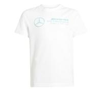 adidas Mixte Enfant Mercedes - AMG Petronas Formula One Team DNA Graphic Tee Youth, White, 13-14 Years