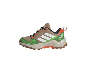 adidas Mixte Enfant Minecraft Terrex AX4R Hiking Shoes, Cardboard/FTWR White/Semi Impact Orange, 34 EU