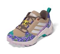adidas Mixte Enfant Minecraft Terrex AX4R Hiking Shoes, Magic Beige/FTWR White/Semi Impact Orange, 29 EU