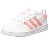 adidas Mixte Enfant Novice C Chaussure de Gymnastique, FTWR Blanc/Rose Gloire/Noir de Base, 32 EU