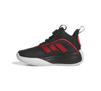 adidas Mixte Enfant Ownthegame 3.0 Shoes Chaussures de Basket-Ball, Core Black Lucid Red FTWR White, 4.5 UK Child