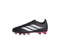 Adidas Chaussures de football Predator Club Enfant mixte FG/MG Noir/Blanc/Rouge Taille 33