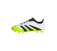 adidas Mixte Enfant Predator Club Firm Multi Ground Football Boots Kids 4.5 Chaussures, FTWR White Core Black Lucid Lemon, 37 1/3 EU