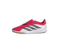 adidas Mixte Enfant Predator Club Fold-Over Tongue Sala Indoor Football Shoes Kids, Lucid Red/Core Black/FTWR White, 29 EU