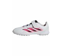 adidas Mixte Enfant Predator Club Hook & Loop Turf Football Boots Kids Shoes, FTWR White/Solar Turbo/Core Black, 33 1/2 EU