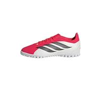 adidas Mixte Enfant Predator Club Turf Football Shoes Kids, Lucid Red/Core Black/FTWR White, 38 2/3 EU