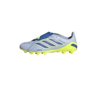 adidas Mixte Enfant Predator League Fold-Over Tongue Artificial Ground Football Boots Kids, Crystal Sky/Ray Blue/Team Solar Yellow 2, 33 EU