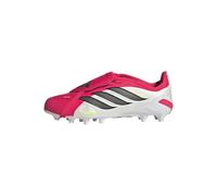 adidas Mixte Enfant Predator League Fold-Over Tongue Artificial Ground Football Boots Kids, Lucid Red/Core Black/FTWR White, 37 1/3 EU