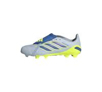 adidas Mixte Enfant Predator League Fold-Over Tongue Firm Ground Football Boots Kids, Crystal Sky/Ray Blue/Team Solar Yellow 2, 30 1/2 EU