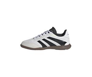 Adidas Mixte Enfant Predator League Indoor Football Boots Kids, Cloud White/Core Black/Lucid Lemon, 33 EU