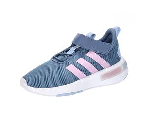 Adidas Mixte Enfant Racer TR23 Hook and Loop Shoes Kids, Crew Blue/Bliss Lilac/Blue Dawn, 36 2/3 EU