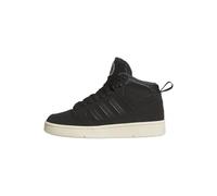 adidas Mixte Enfant Rapid Court Mid Junior Winterized Shoes, Core Black/Carbon/Cream White, 37 1/3 EU
