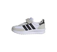 adidas Mixte Enfant Run 70s 2.0 El C Basket, FTWR White Core Black Grey One, 1 UK Child