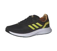 adidas Mixte enfant Runfalcon 2.0 Messi K Chaussures de sport, Core Black Bright Yellow Solar Gold, 40 EU