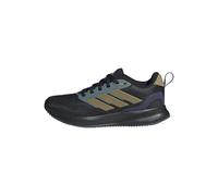 adidas Mixte Enfant RUNFALCON 5 Shoes Junior Chaussures de Course, Core Black/Khaki/preloved Teal, 39 1/3 EU